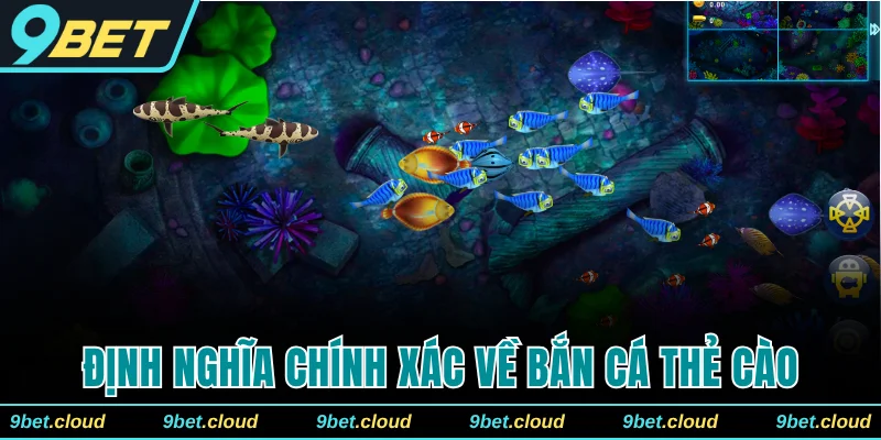 Định nghĩa chính xác về bắn cá thẻ cào